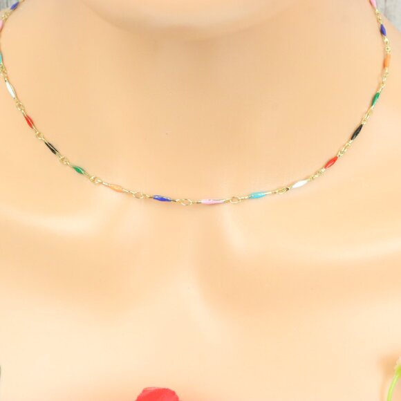 "Minimalist Necklace Chain, Elegant Jewelry for Women & Girls | MLCRC1843 - Picture 1 of 10